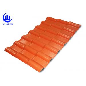 1050mm Width Synthetic Resin Roof Tile Spanish Roof Sheets For Sale