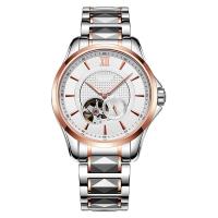 Stainless Steel Mechanical Men Watch with Tourbillon