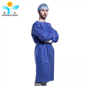 SMS SSMMS Disposable Surgical Gown , YIHE Medical Protective Gown Sms Surgical Gown