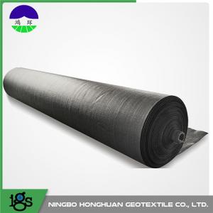 China PP Woven Geotextile Fabric Monofilament , 400G 8m Width 100KNM supplier