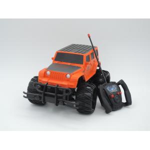 China Off Road Remote Control Jeep Toy Orange Color , RC Remote Control Vehicle supplier