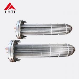 China Anti Corrosion Gr2 Titanium Tube Heat Exchanger For Seawater supplier