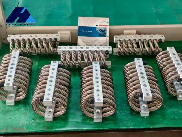 JGX-2228A-860A Protección de componentes electrónicos de precisión con aislador de vibraciones de cable de acero de rigidez no lineal