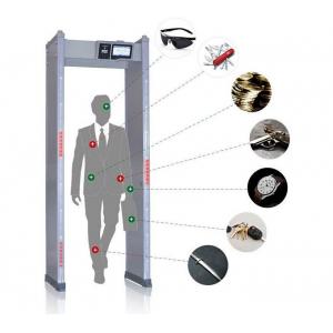Touch Screen Walk Through Metal Detector Door Frame For Defender / Public / Archway Security