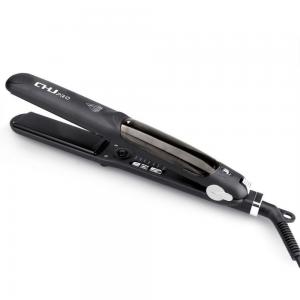 Professional Steam Hair Straightening Tools Ceramic Hair Iron Portable Customized Color