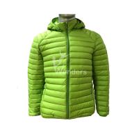 China Men'S Lightweight Packable Down Jacket DWR CF Zipper Custom Made on sale