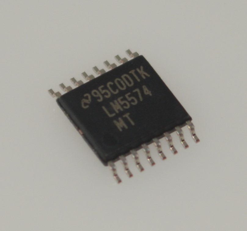 China LM5574MTX 75V Entrée large 3A Convertisseur CC/DC descendant intégré 170mΩ MOSFET 50kHz-1MHz Fréquence réglable Protection thermique/UVLO/OCP -40°C à +125°C Package TSSOP-16 supplier