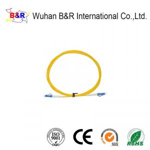 China LC Single Mode 3.0mm 3m Fiber Optic Patch Cord supplier