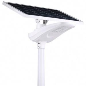 China 100W Led Outdoor Solar Street Lighting Integrated IP65 Water Resistant  Easy to Install supplier