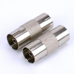 China 7.5mm  CCTV TV 75-5 Cable F Type Female To Female Coax  Connector supplier