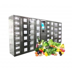 Stainless Steel Vending Locker Machine Remote Control For QR Code Payment Indoor