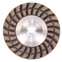 China Double Turbo Row Diamond Grinding Disc For Concrete / Porcelin Tiles / Masonry on sale