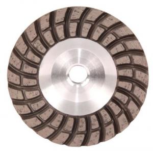 China Double Turbo Row Diamond Grinding Disc For Concrete / Porcelin Tiles / Masonry supplier