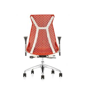 Ergo Meshback Netted Revolving Chair Hermen Miller Moon Black For Workspace
