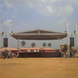 China Concert 6082 - T6 Aluminium Roof Trusses For Outdoor Event Stage Custom Size supplier
