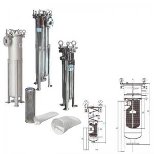 Stainless Steel Water Filter Housing High Flow Multi Cartridge Filter Housing