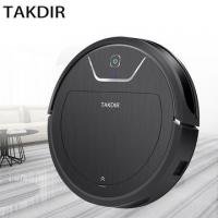 China Wifi Home Robot Vacuum Cleaner , Navigation Auto Vacuum Sweep Mop 0-65dB Noise for sale