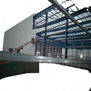 Fábrica de aço galvanizada de Prefabricated Building Office do fabricante da estrutura do mergulho quente