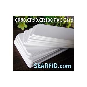 CR80 PVC Card, CR90 PVC Card, CR100 PVC Card, used for Card Printer, Encapsulate RFID Card