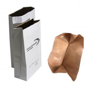 Printing Up To 7 Kraft Brown Bag Packaging Industrial Custom Design Available