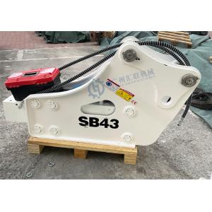 China Soosan Mini Hammer SB43 Special Type Jack Hydraulic Rock Breaker For 6-9 tons Excavator supplier