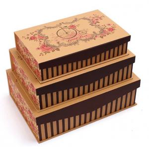 China Magnetic Grey Board Apparel Gift Boxes With Silk Cloth Covering , Tie / Perfume / Jewelry Boxes supplier