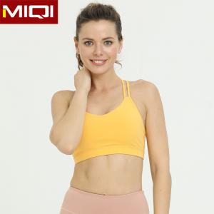 China Misture Wicking Sexy Yoga Sports Bra For Bigger Breasts  Exercise supplier