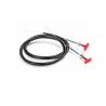 Red T Handle Control Cable Assembly For Throttle Control / Regulating Valve