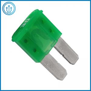 China 15 Amp Car Micro2 32 Volt Subminiature Auto Blade Fuses Tan Holder supplier