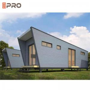 Travel Tiny Prefab House On Wheels Resort Prefabricated Wooden Trailer Homes