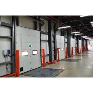 China High Speed Roller Exterior Industrial Sectional Overhead Doors supplier