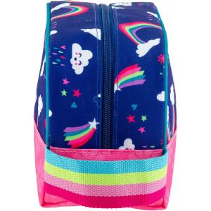 Cute Durable Rainbow Kids' Toiletry Bag Multifunctional Waterproof