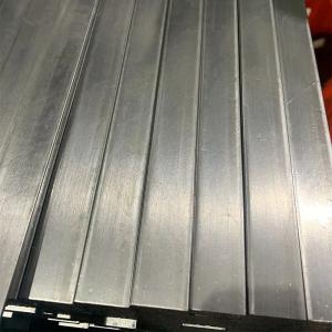 China AISI 5052 Brushed Aluminium Flat Bar 0.3mm Customized Length Silver Color ISO Certificate supplier