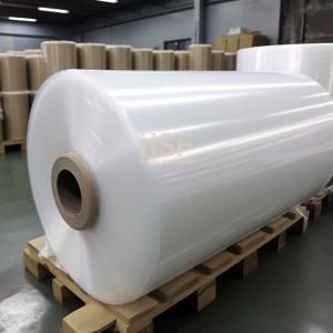 China RoHS Translucent White Monoaxially Oriented Polyethylene Sheeting Roll Film supplier
