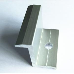 China High Intensity  End Clamp For Solar Roof Mounting System With Anodized Surface supplier