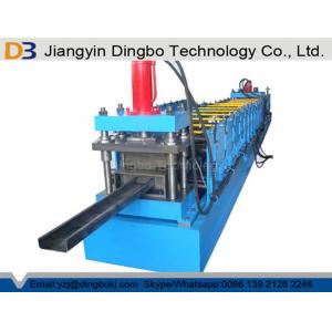 China 1.5-3.0mm GI Hydraulic Decoiler C Purlin Channel Roll Forming Machine Motor Power 5.5kw supplier