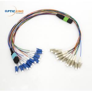 China High Precision RoHS compliant MPO MTP Connector with Hydra Cables supplier