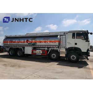 Sinotruk HOWO 8X4 Oil Fuel Tank Trucks Capacity 25000 Liters