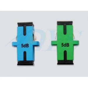 China Simplex Module Fiber Optic Attenuator 0.5 dB Green / Blue With Stable Performance supplier