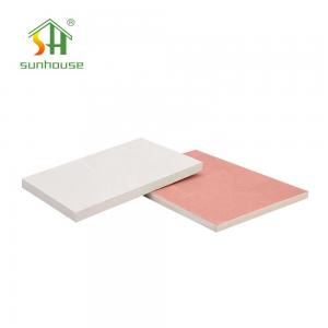 Customized 12.5mm Fire Resistant Plasterboard For Villa Apartment Ceiling