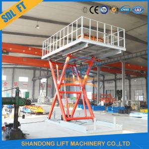 China Home Use 3M  Height Hydraulic Scissor Car Lift With Ce supplier
