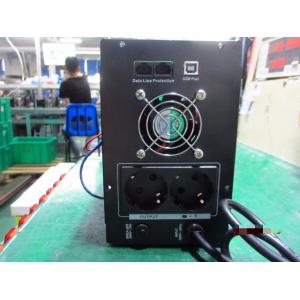 China 2000VA ラインインタラクティブUPS 2kVA 1200W 修正正弦波 LED LCD メタルケース デスクトップUPS wholesale