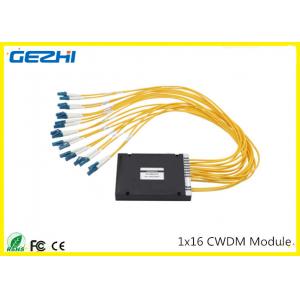 China 1x16CH CWDM Mux Demux Module 1260~1620nm LC connecter Multiple wavelengths to choose supplier