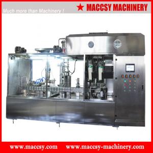 China Full auto beverage oil liquid paper bag filling machine from Maccsy Machinery supplier