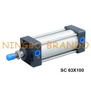 Double Acting Pneumatic Air Cylinder Airtac Type SC63x100