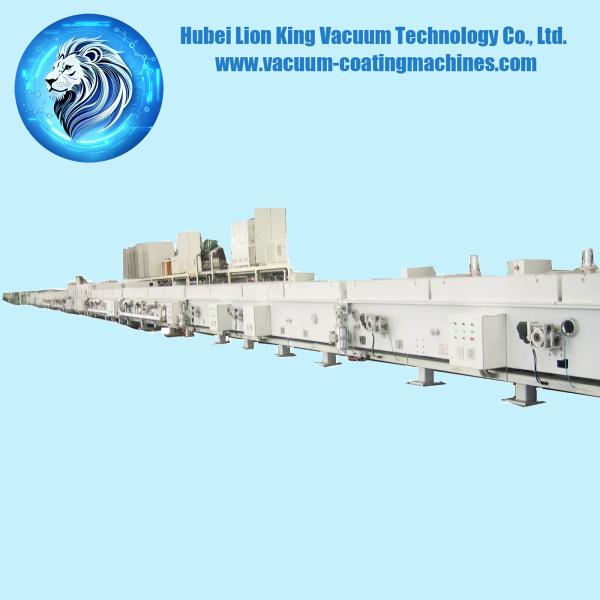 Multi Chamber Continuous Vacuum Coating System With Touch Screen Control
