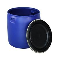China ISO9001 150L Blue HDPE Plastic Barrels 530*70*610mm Food Level on sale