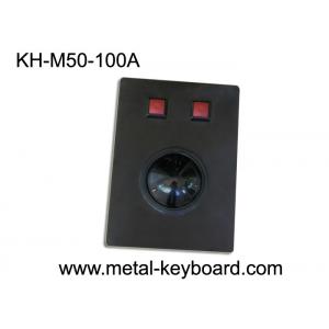 China Metal Black Marine Console Industrial trackballs Mouse with USB Interface wholesale