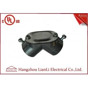 China EMT IMC Rigid Pulling Elbow Electrical 90 Degree Pull Elbow C/W Cover And Rubber Gaskets supplier