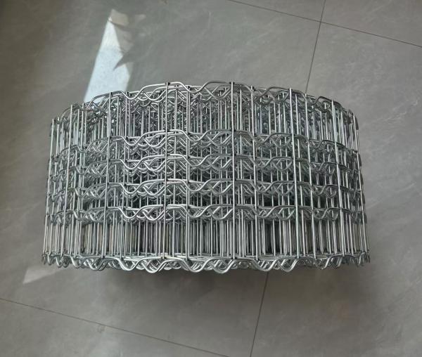 Gas And Oil Pipeline Reinforced Galvanized Steel Mesh Width 190.5 MM Welded Mesh